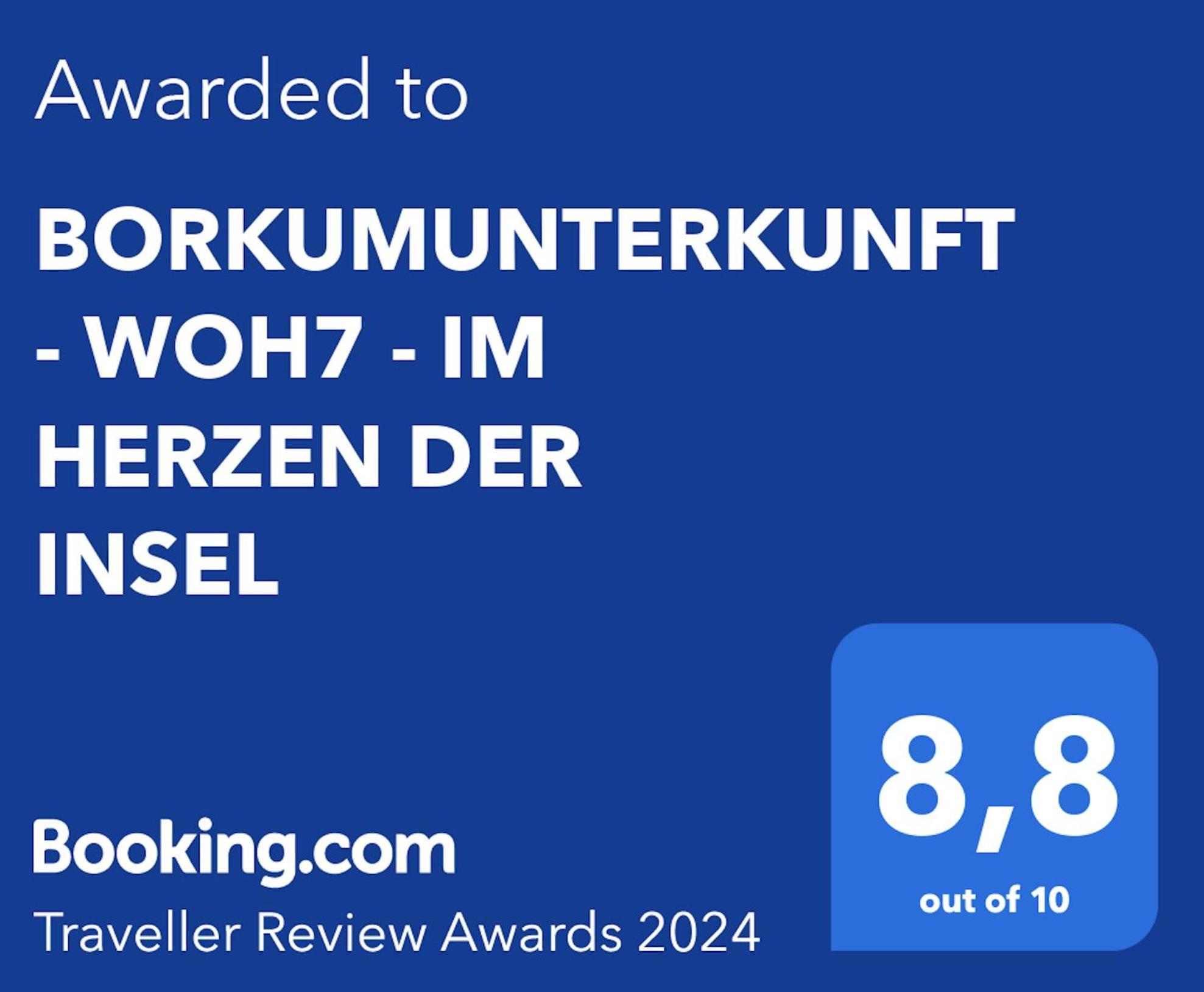 Borkumunterkunft - Woh7 - Im Herzen Der Insel Eksteriør bilde